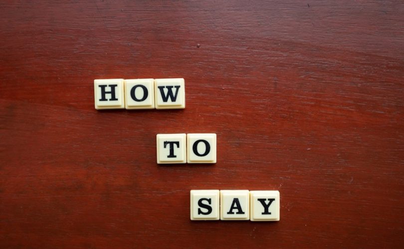 How to Say Words
